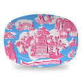 Chinoiserie Blue Platter