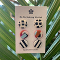 Clay Studs Jewelry