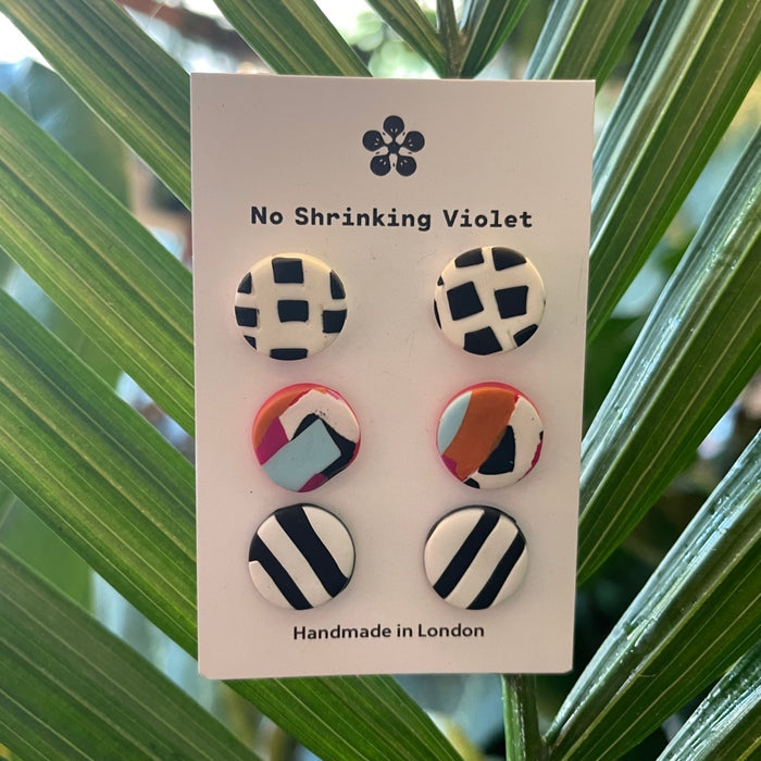 Clay Studs Jewelry