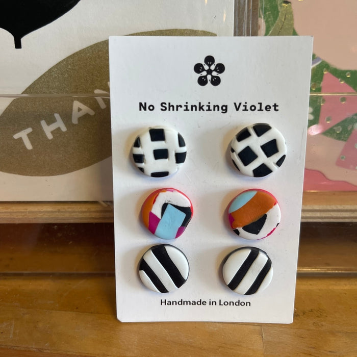 Clay Studs Jewelry