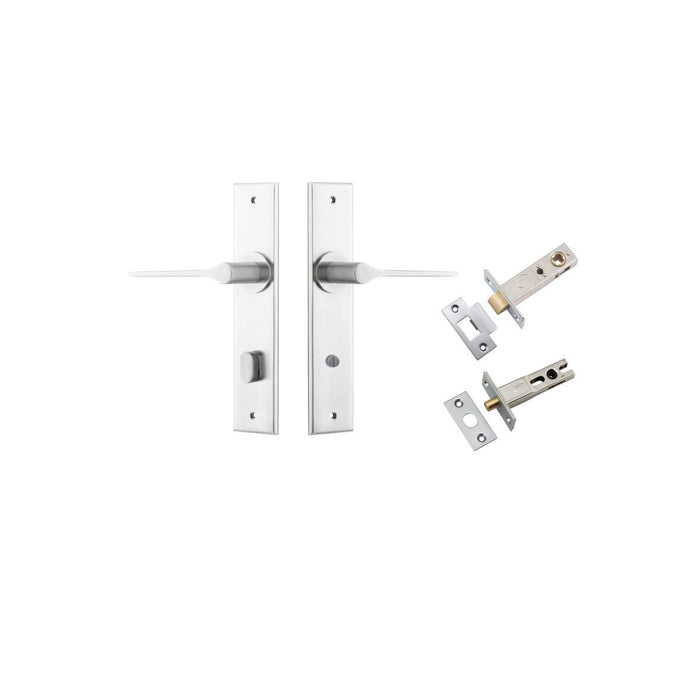 Brushed Chrome / Privacy Kit (Latch+Bolt Included)