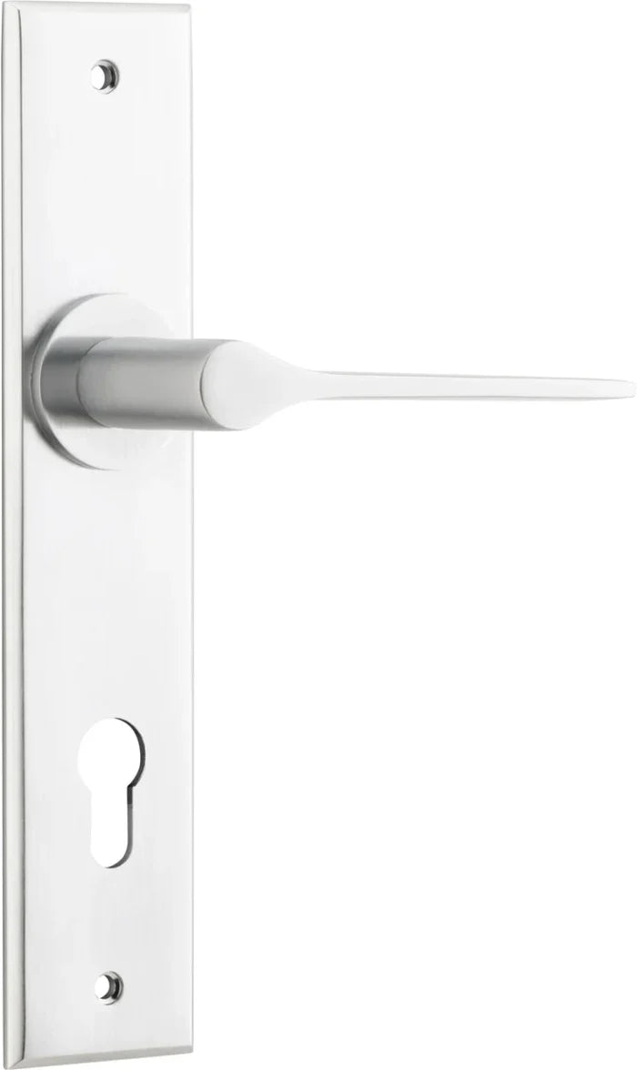 Brushed Chrome / Entrance Lever Only E85
