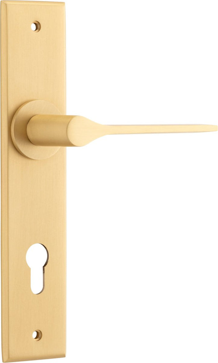 Brushed Brass / Entrance Lever Only E85