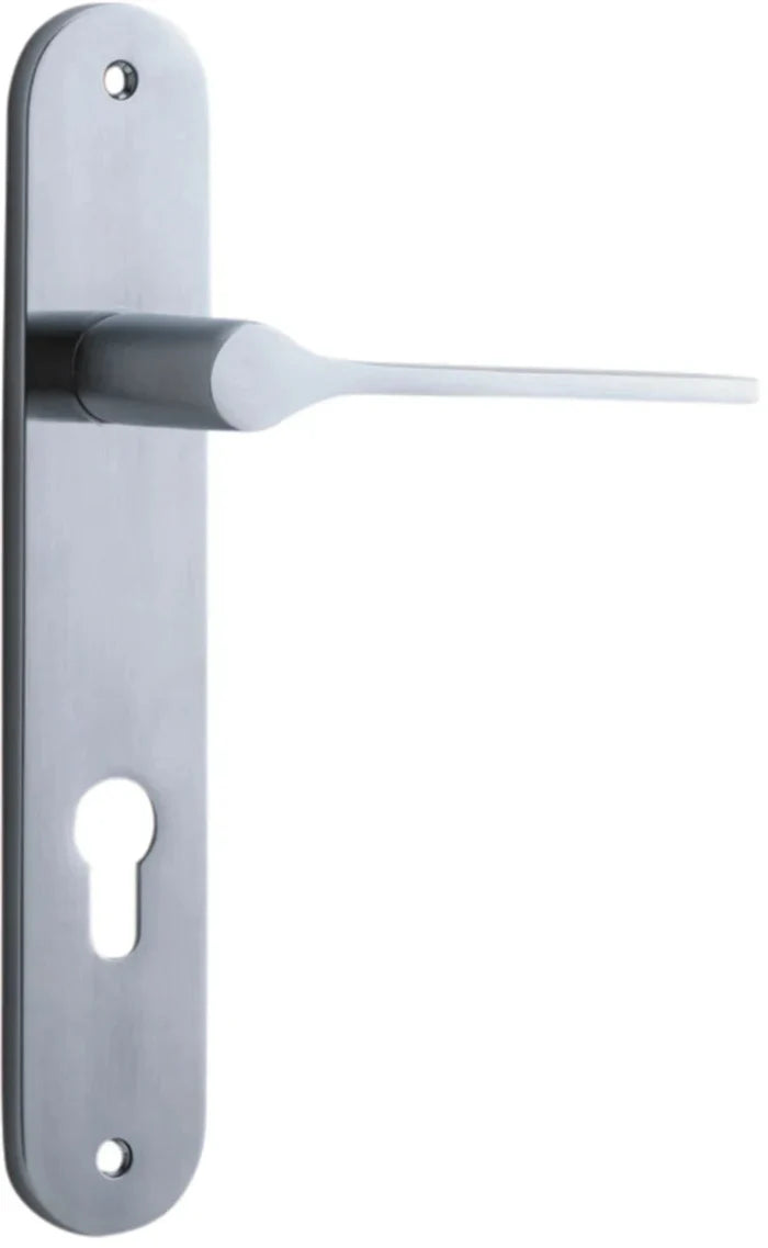 Brushed Chrome / Entrance Lever Only E85