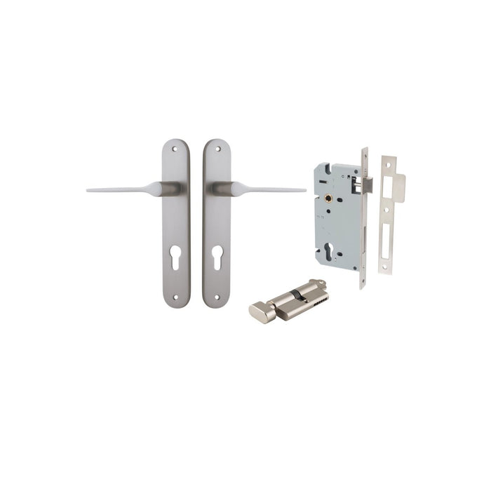 Satin Nickel / Entrance Kit (Key/Turn)