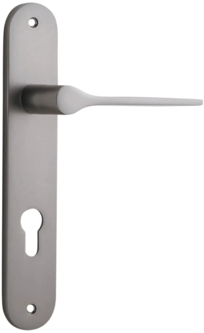 Satin Nickel / Entrance Lever Only E85