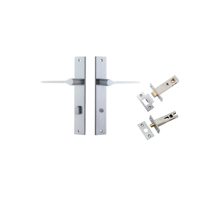 Brushed Chrome / Privacy Kit (Latch+Bolt Included)