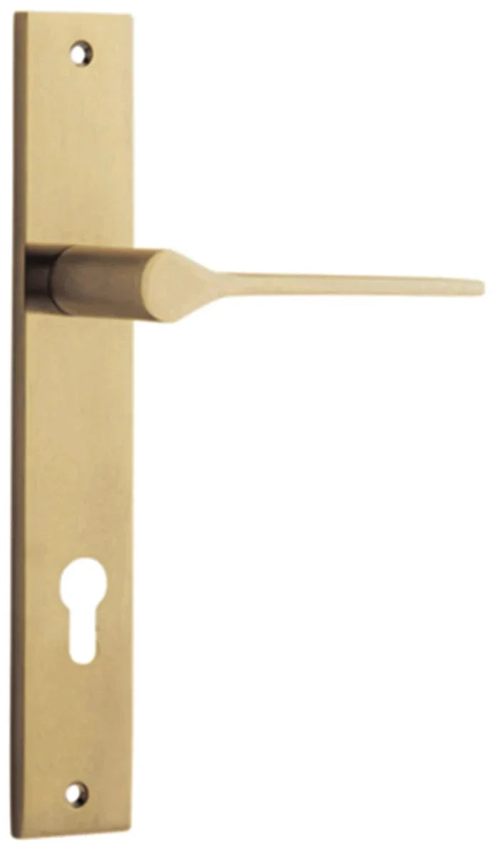 Brushed Brass / Entrance Leverset Only E85