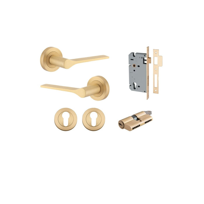 Brushed Brass / Entrance Kit (Key/Key)