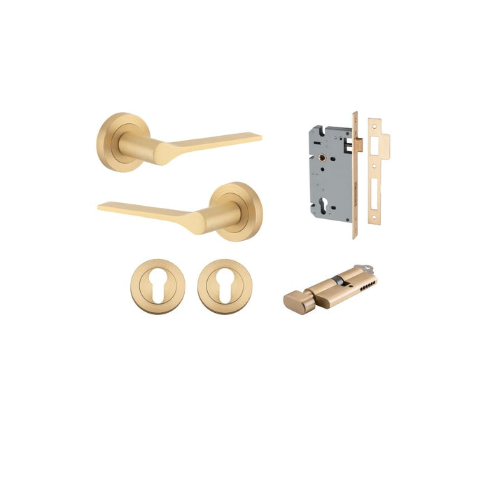 Brushed Brass / Entrance Kit (Key/Turn)