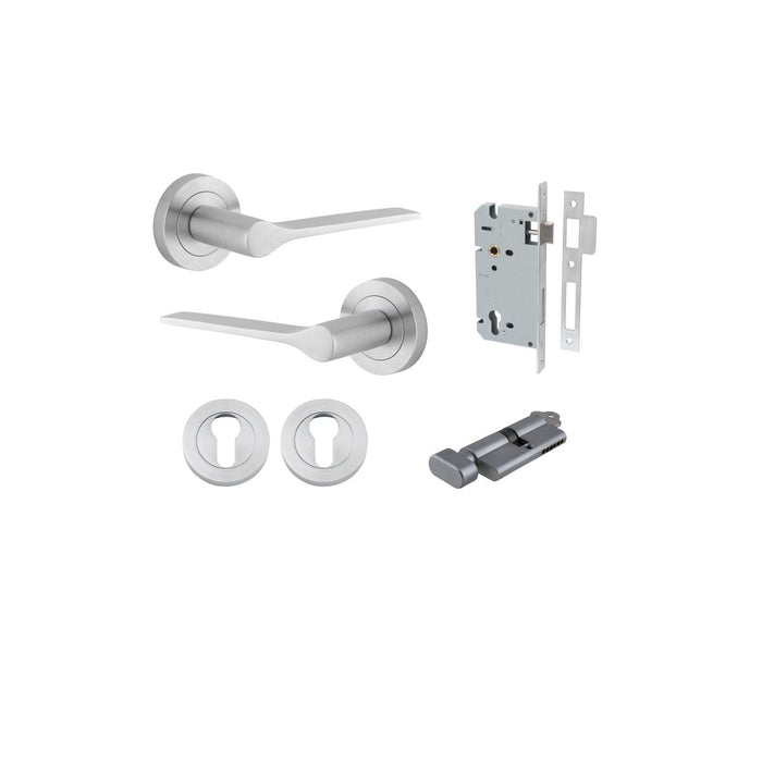 Brushed Chrome / Entrance Kit (Key/Turn)