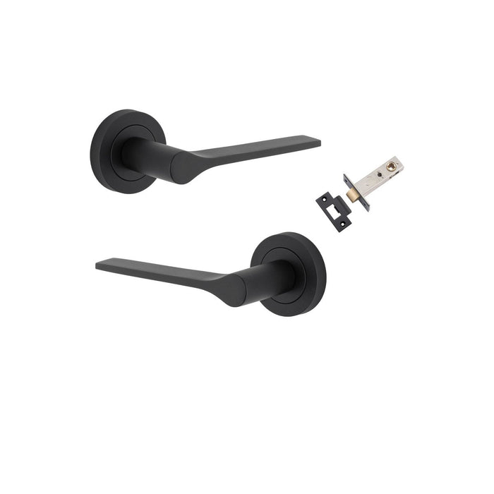 Matt Black / Passage Set (Latch Included)