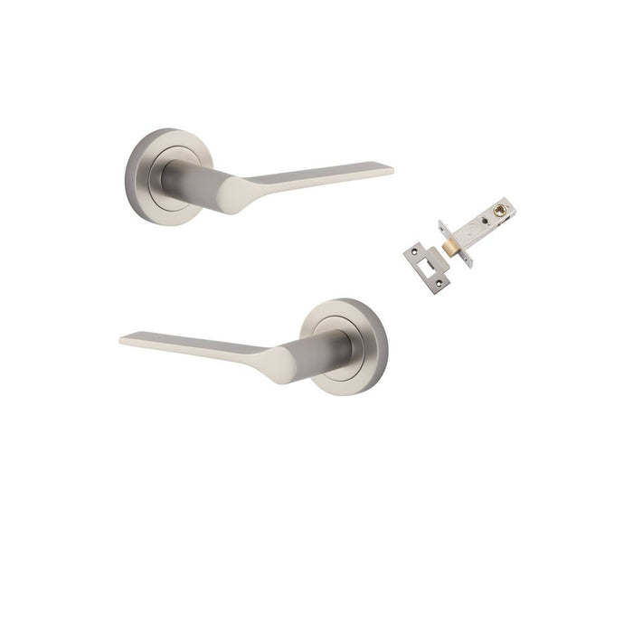 Satin Nickel / Passage Set (Latch Included)
