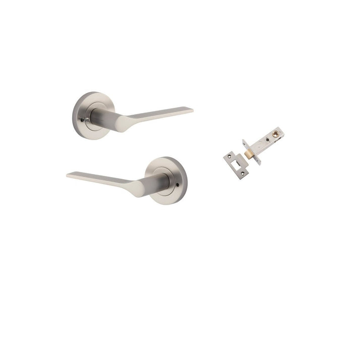 Satin Nickel / Privacy Set (Integrated)
