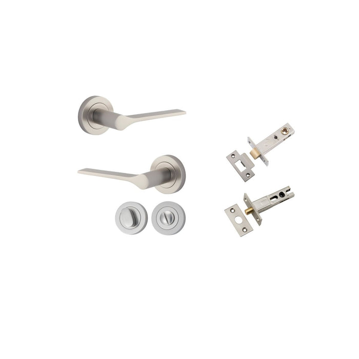 Satin Nickel / Privacy Kit (Turn+Bolt Included)
