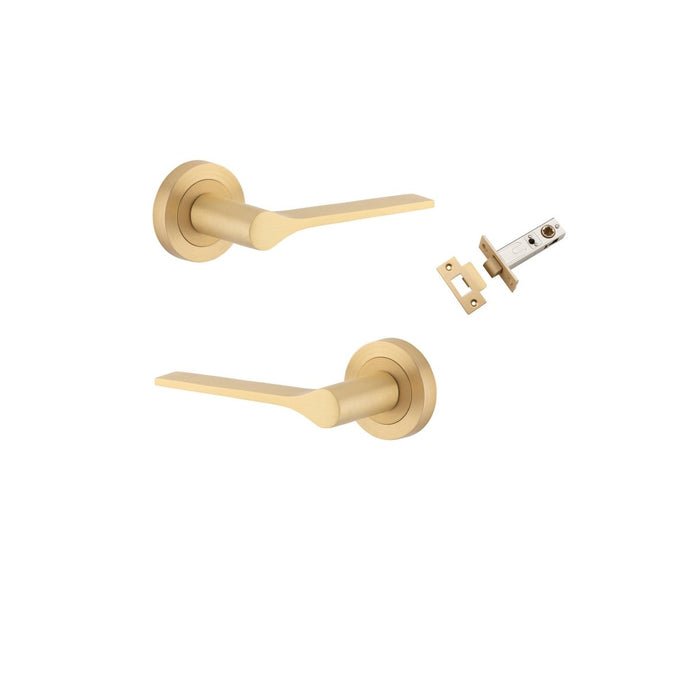 Brushed Brass / Passage Set (Latch Included)
