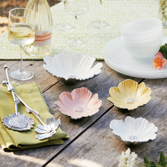 Cosmos Peach Dip Dish