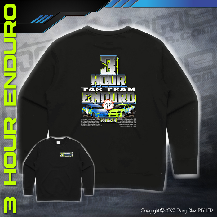 Crew Sweater - 3 HOUR ENDURO 2023