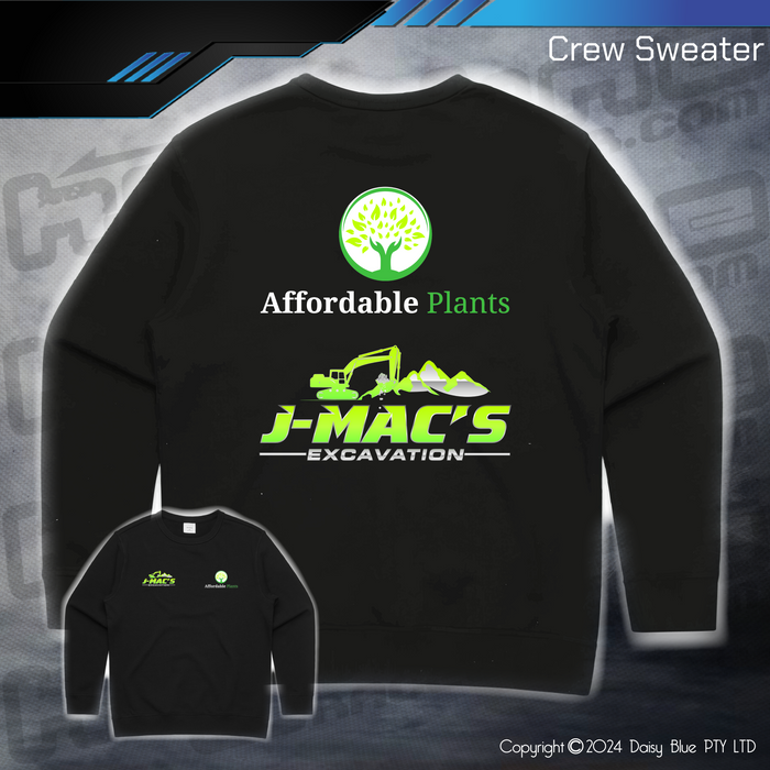 Crew Sweater - JMAC Excavations/Affordable Plants