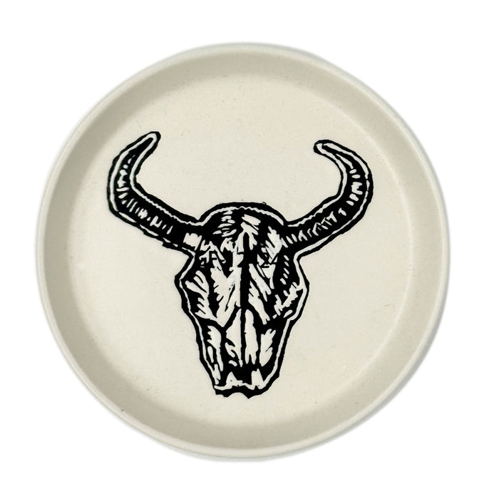 Cuppa Coaster | Bison Skull