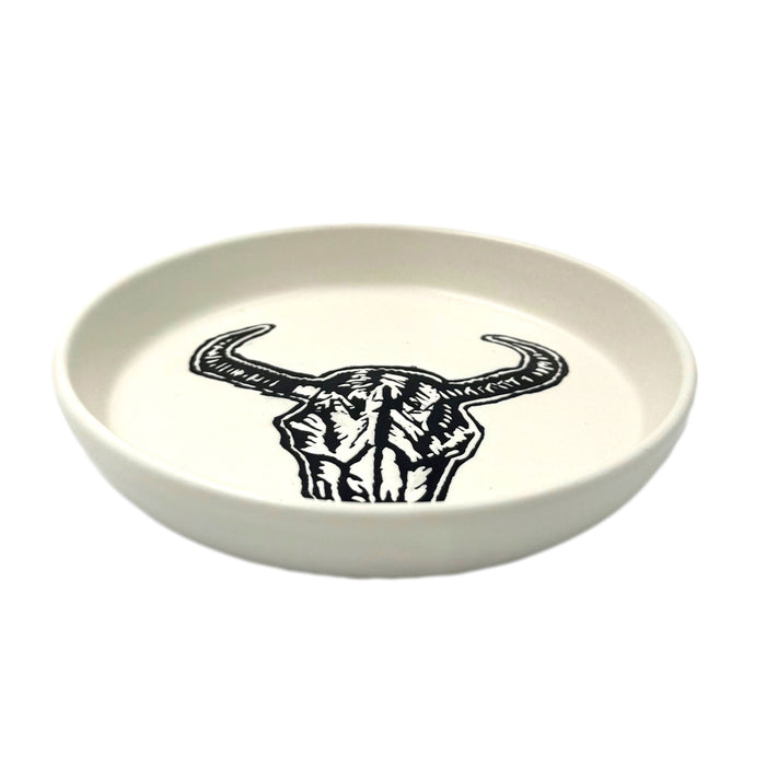 Cuppa Coaster | Bison Skull