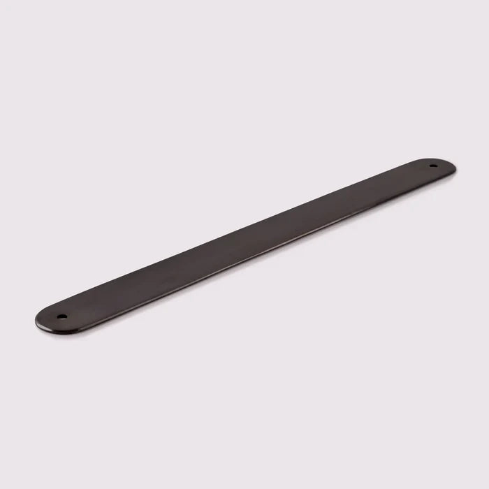 Curved Appliance Pull Backplate - Antique Bronze by Hepburn