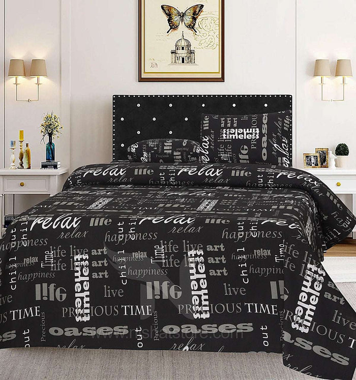 Double Bed Sheet Design NC-C 3929 - Nishat Creative Store