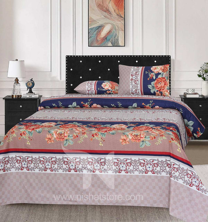 Double Bed Sheet Design NC-M 3931 - Nishat Creative Store