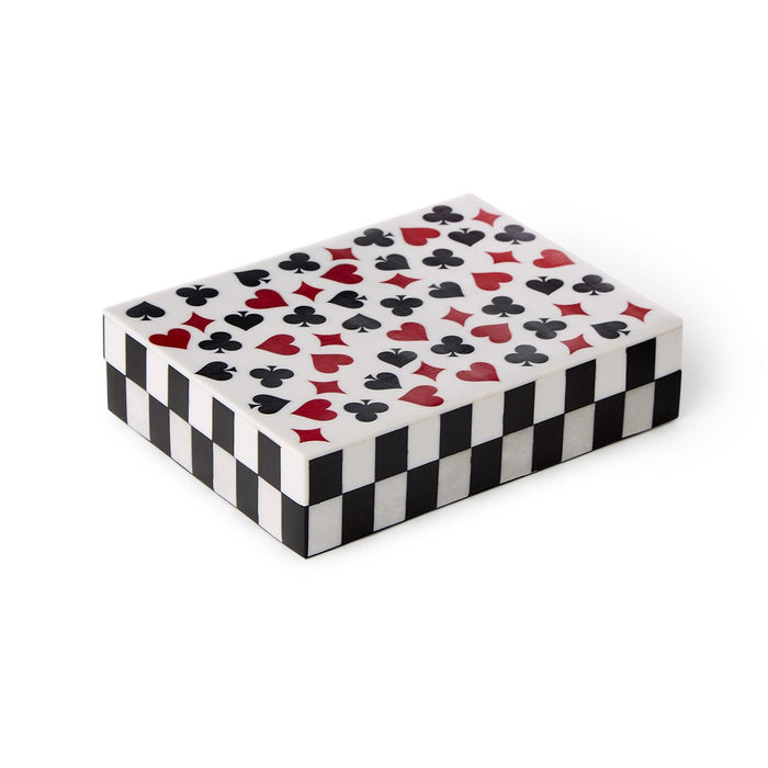 Double Playing Card Set in Handcrafted Box