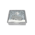 Double Runner Sled Beaded Napkin Box Set