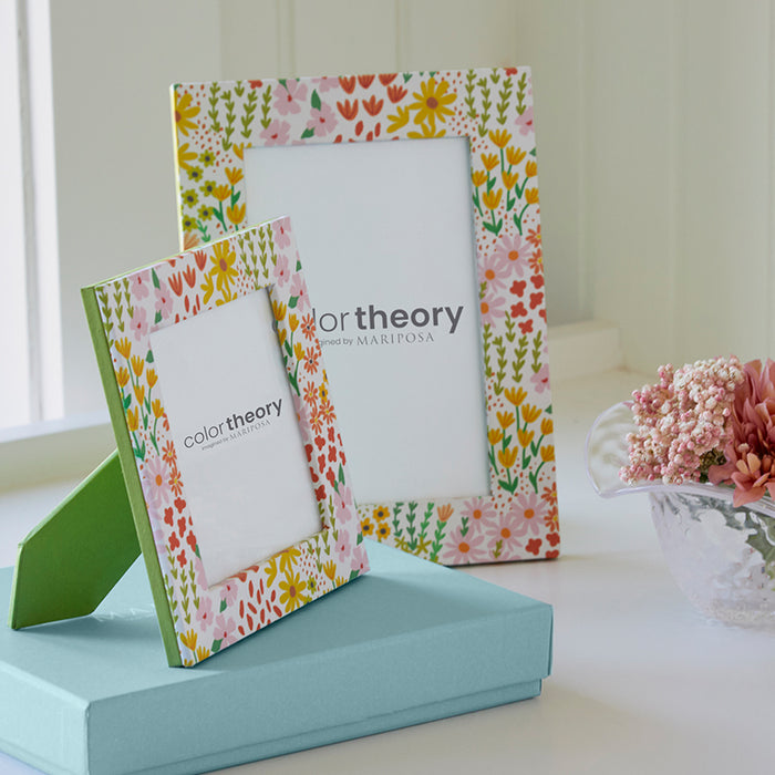Double Sided Botanical and Meadow 4x6 Frame