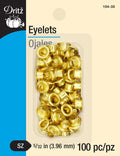 Dritz Eyelets 5/32" 100pc - Brass