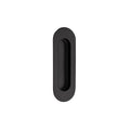 Duke Oval Flush Pull - Black - Entry - Point - 5241.BLK - Zanda