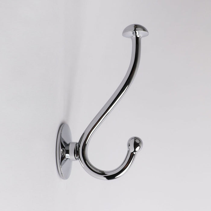 Eden Hook - Polished Chrome By Hepburn - Entry - Point - EHPC - Hepburn Hardware