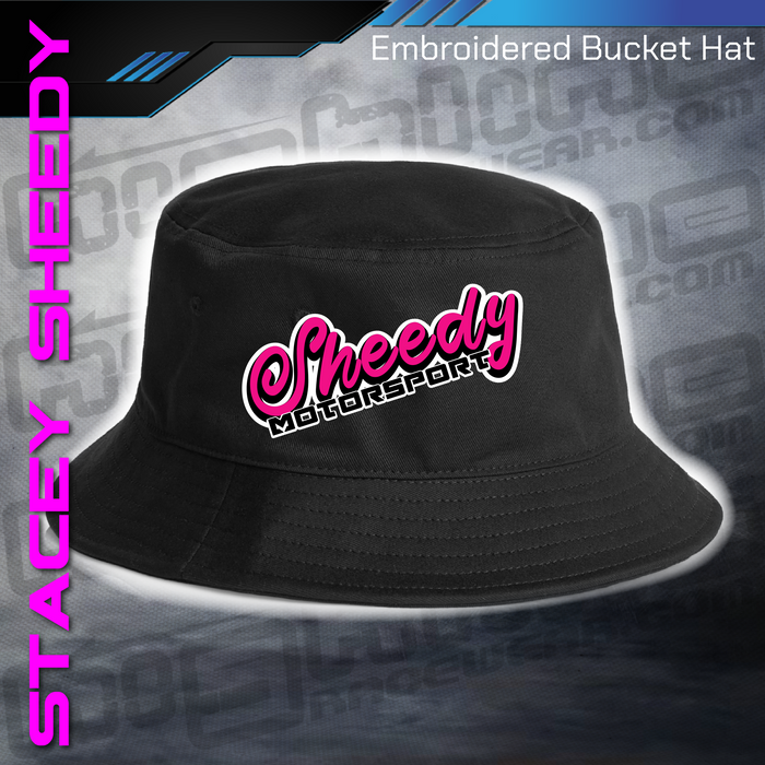Embroidered Bucket Hat - Stacey Sheedy