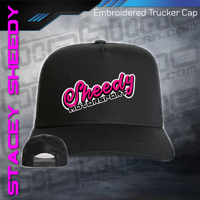 Embroidered Trucker Cap - Stacey Sheedy