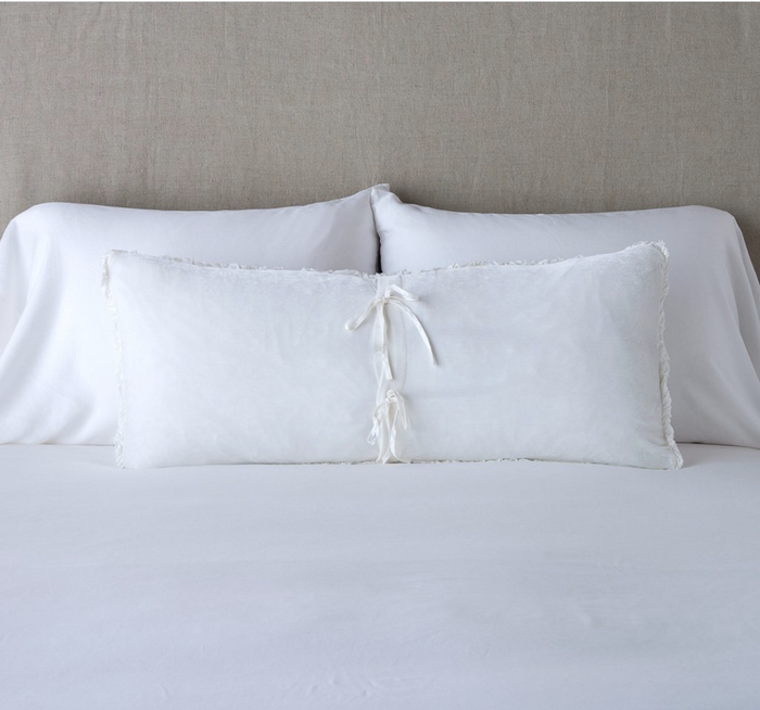 Bella Notte Linens Carmen Lumbar Pillow - AtHomewithBethandChad.com