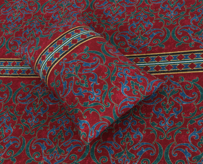 Fitted Double Bed Sheet DS 328 - Nishat Creative Store
