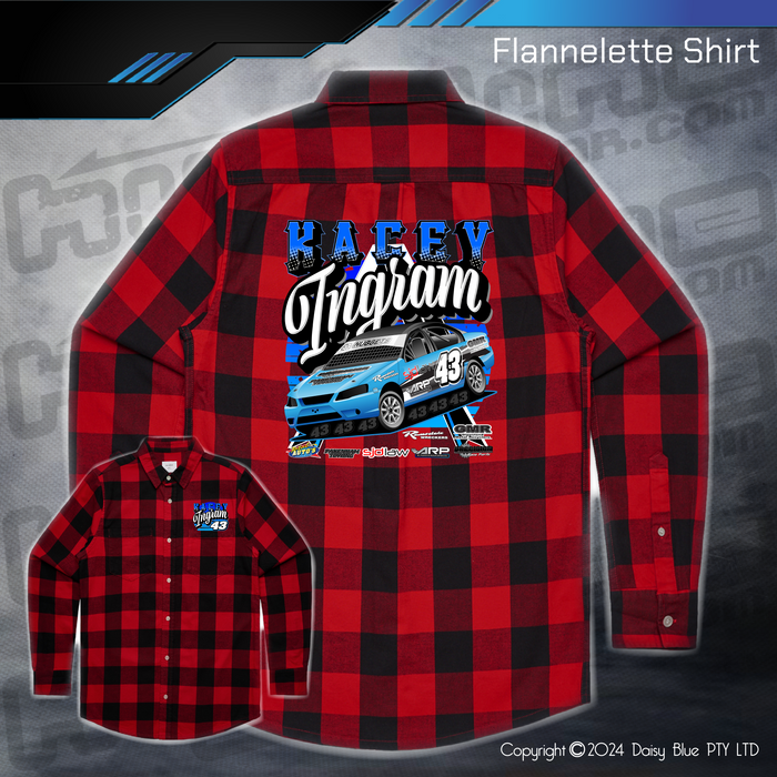 Flannelette Shirt - Kacey Ingram