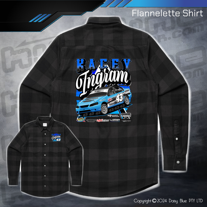 Flannelette Shirt - Kacey Ingram