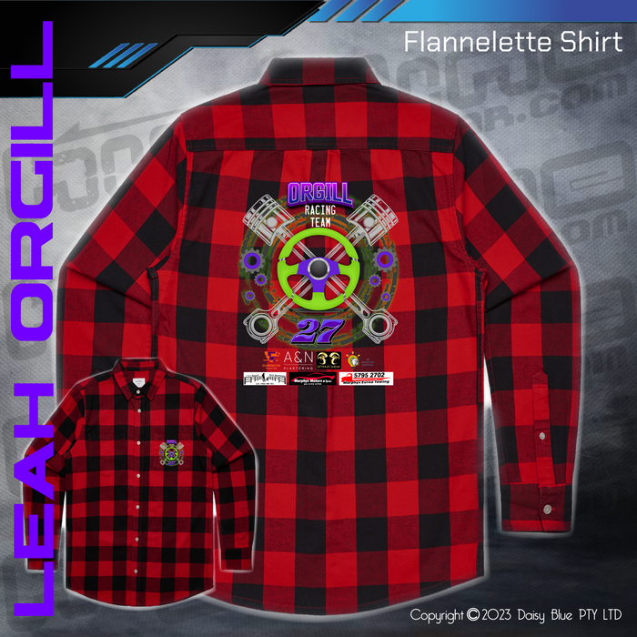 Flannelette Shirt - Leah Orgill
