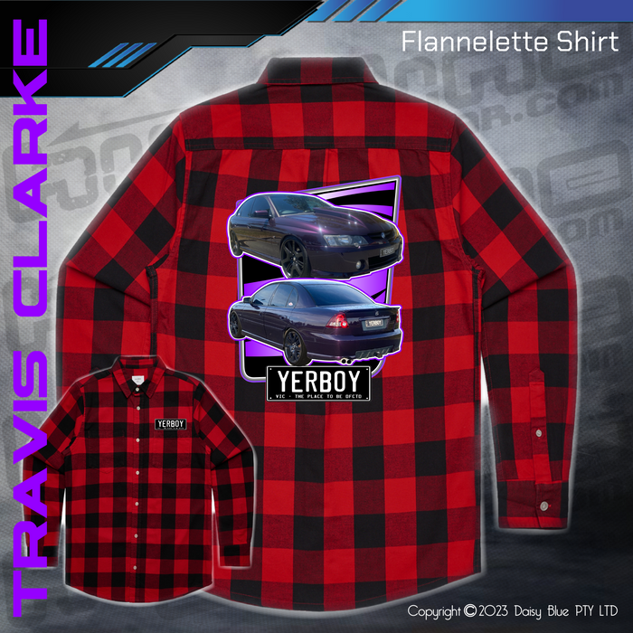 Flannelette Shirt - YERBOY