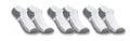 Carhartt Force midweight low cut socks in white, three pack
