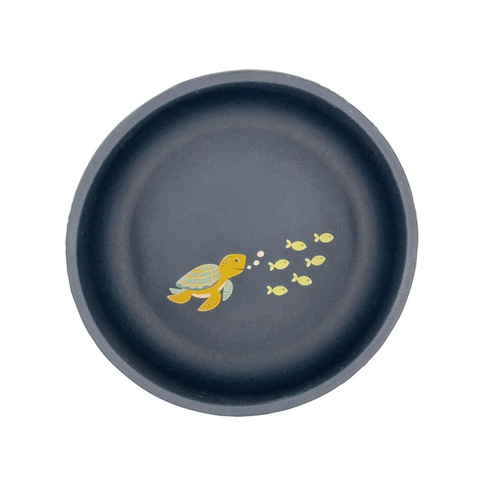 Fresh & Messy Silicone Suction Bowl & Spoon Set | Sea Turtle