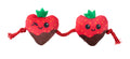 FuzzYard - Strawberry Hearts String (Cat Toy)