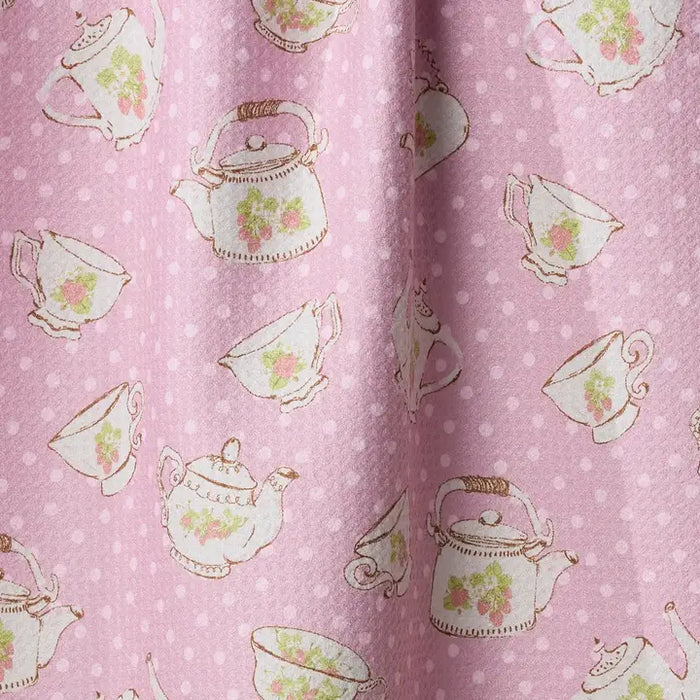 Geometry Strawberry Tea Tea Towel