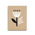 Get Well Soon Minimal Flower