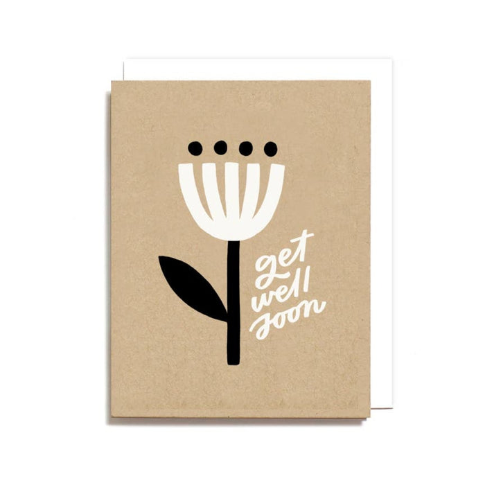 Get Well Soon Minimal Flower