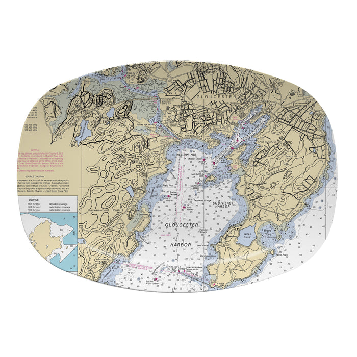 GLOUCESTER Chart Platter