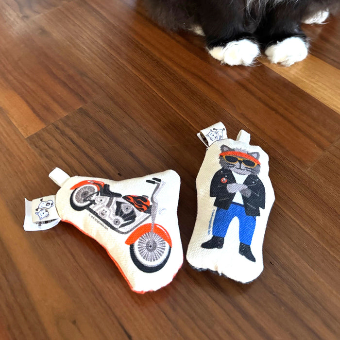 Go Kitty Go Cat Toy Set | Motorcycle Kitty